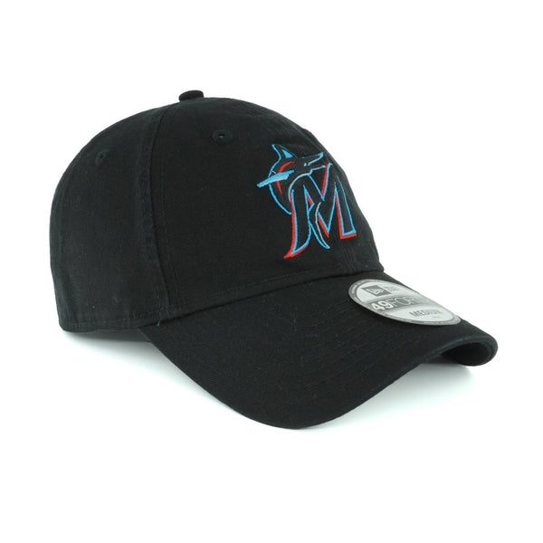 [11885645] Mens New Era MLB Core Fit 49Forty Fitted - Miami Marlins 2019