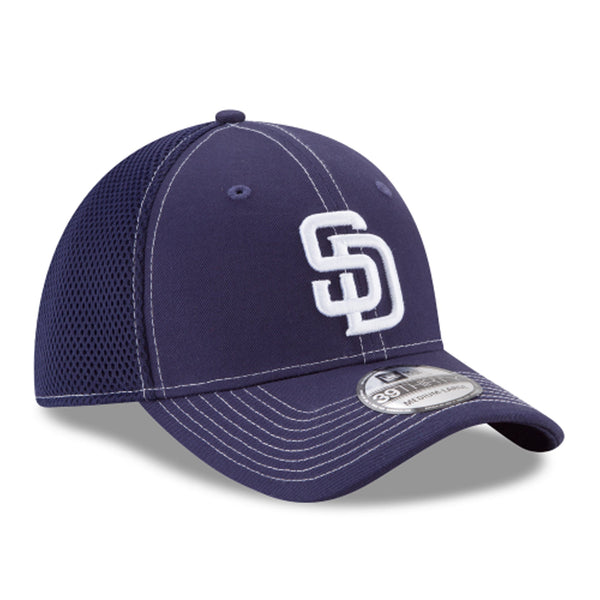 [11432309] Mens New Era MLB 39Thirty Neo Flex Fit Cap - San Diego Padres