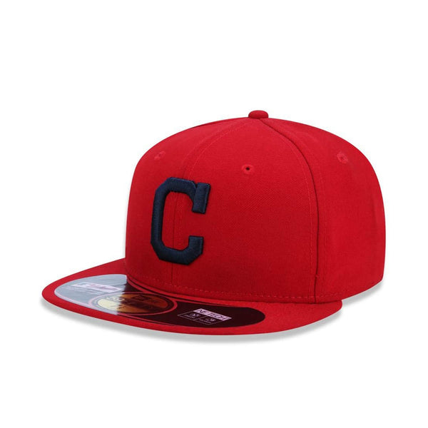 [70156169] Mens New Era MLB On-Field 59Fifty Fitted - Cleveland Indians
