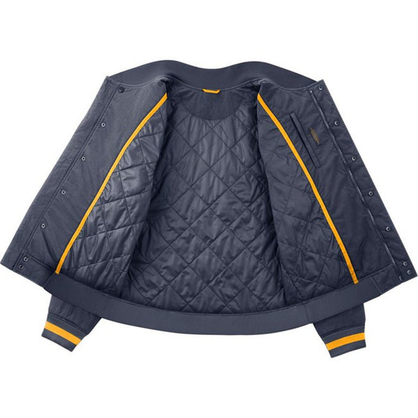 [AH5276-471] Mens Nike NBA Golden State Warriors City Edition Courtside Full-Zip Bomber Jacket