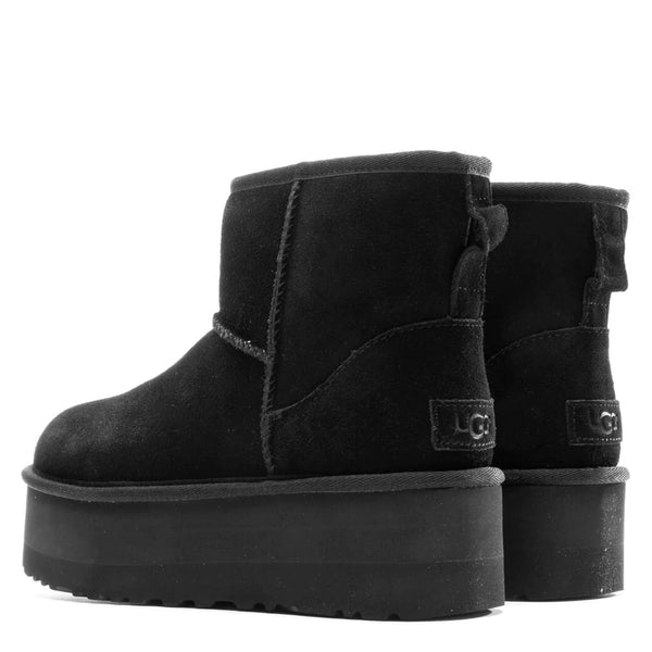 [1134991-BLK] Womens UGG CLASSIC MINI PLATFORM