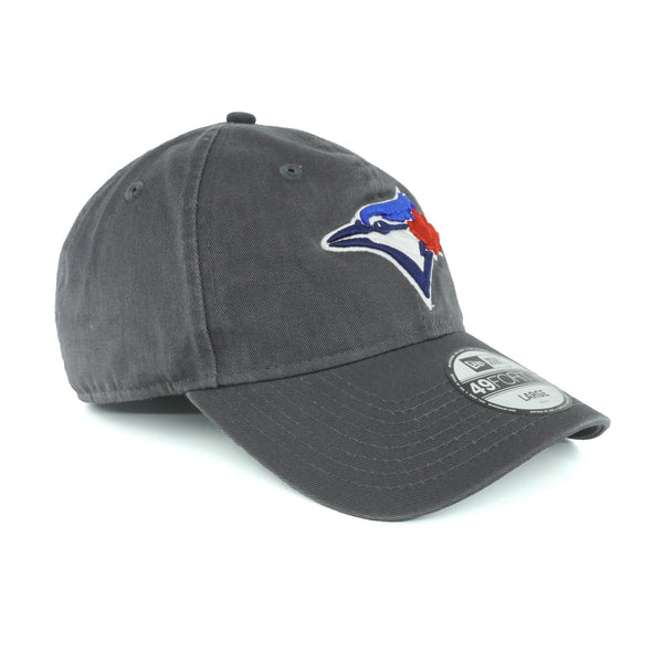 [11605668] Mens New Era MLB Core Fit 49Forty Fitted - Toronto Blue Jays