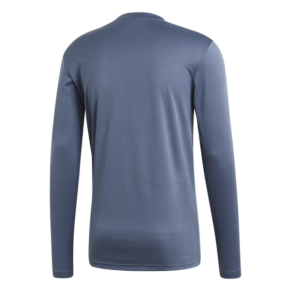 [EI5648] Mens Adidas Designed 2 Move Climalite 3-Stripes Long Sleeve Tee