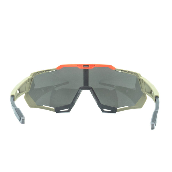 [61023-104-57] Mens 100% Speedtrap Soft Tact Sunglasses