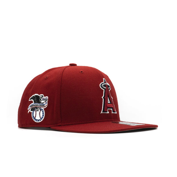 Mens 47 Brand LA Angels Captain Snapback - Red