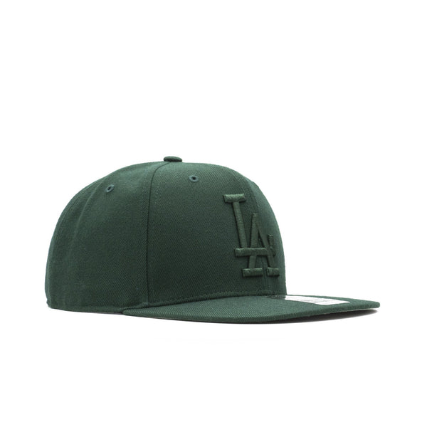 Mens 47 Brand LA Dodgers Captain Snapback - Dark Green/Dark Green Logo
