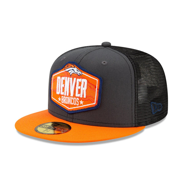 [60139117] Mens New Era NFL Authentic 2021 Draft 59Fifty Fitted - Denver Broncos