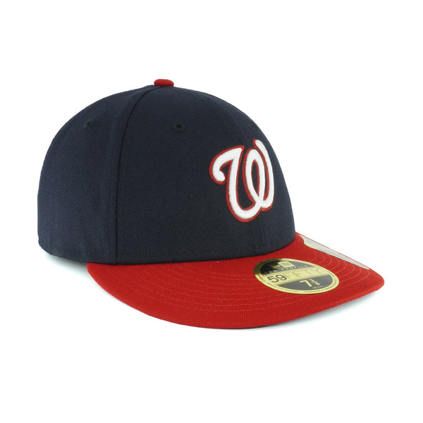 [70367312] Mens New Era MLB Low Profile Authentic 5950 - Washington Nationals