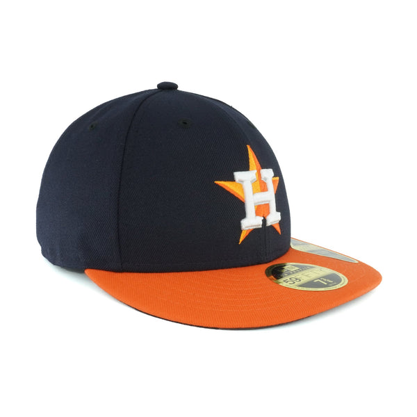 [70367429] Mens New Era MLB Low Profile Authentic 5950 - Houston Astros Road '17