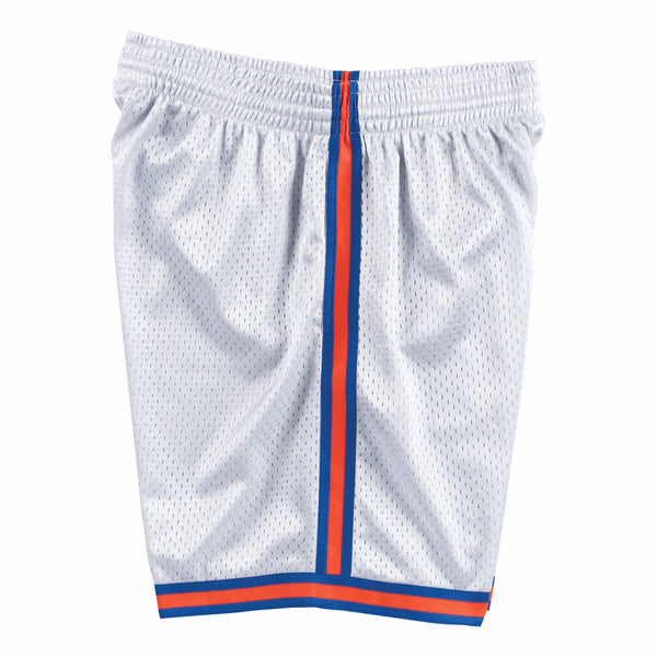 Mens Mitchell & Ness NBA Platinum Swingman Shorts 1991-92 New York Knicks