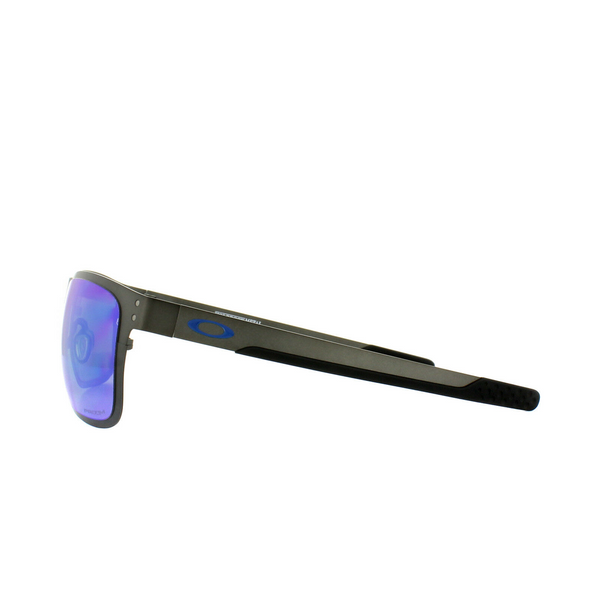 [OO4123-07] Mens Oakley Holbrook Metal Polarized Sunglasses - Gunmetal/Sapphire
