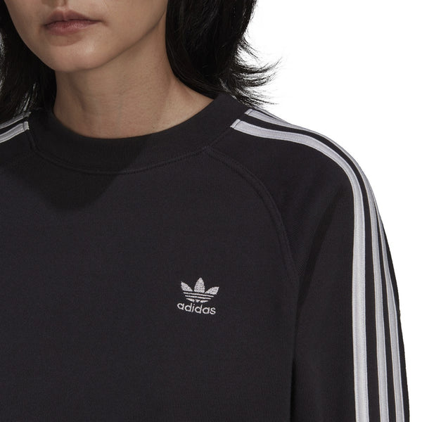 [HF7530] Womens Adidas Originals Adicolor High Shine Crew Sweatshirt