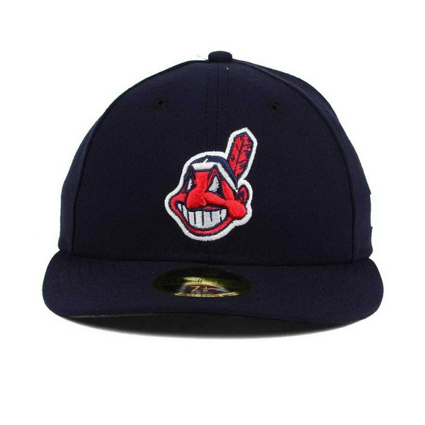 [70367451] Mens New Era MLB Low Profile Authentic 5950 - 2017 Cleveland Indians