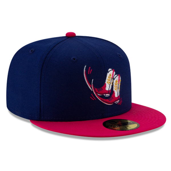 [12479058] Mens New Era MILB Theme Night 59Fifty - Amarillo Sod Poodles Boots