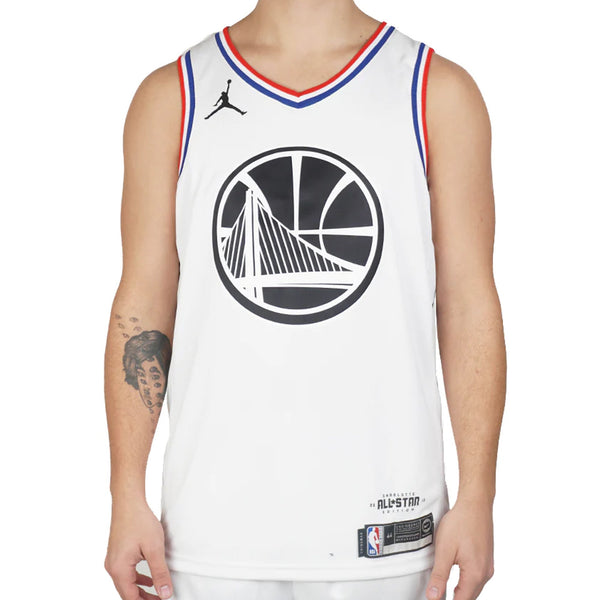 [BV3574-101] Mens Air Jordan NBA GSW Curry All-Star Edition Swingman Jersey