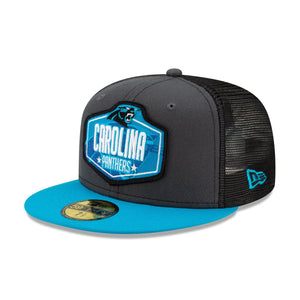 [60139102] Mens New Era NFL 2021 Draft 59Fifty Fitted - Carolina Panthers