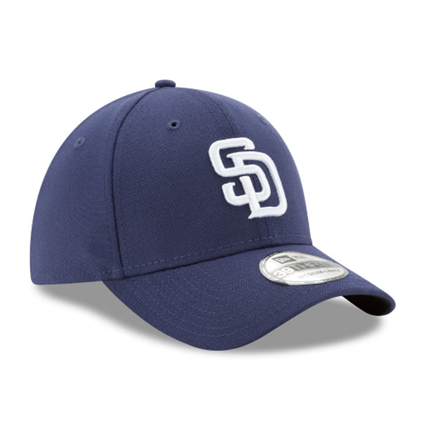 [11432300] Mens New Era MLB 39Thirty Stretch Fit Cap - San Diego Padres