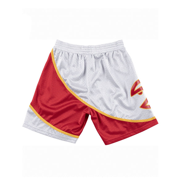 Mens Mitchell & Ness NBA Platinum Swingman Shorts 1987-88 Atlanta Hawks