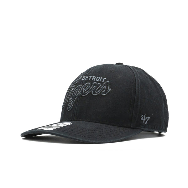 Mens 47 Brand Detroit Tigers MVP DP Strapback - Black