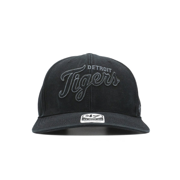 Mens 47 Brand Detroit Tigers MVP DP Strapback - Black