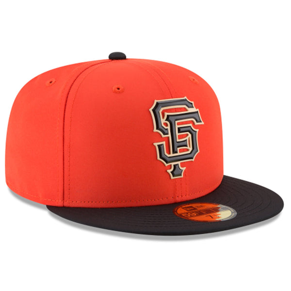 [11554516] Mens New Era MLB 59Fifty Authentic BP Fitted - San Francisco Giants