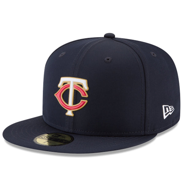 [11554523] Mens New Era MLB 59Fifty Authentic BP Fitted - Minnesota Twins