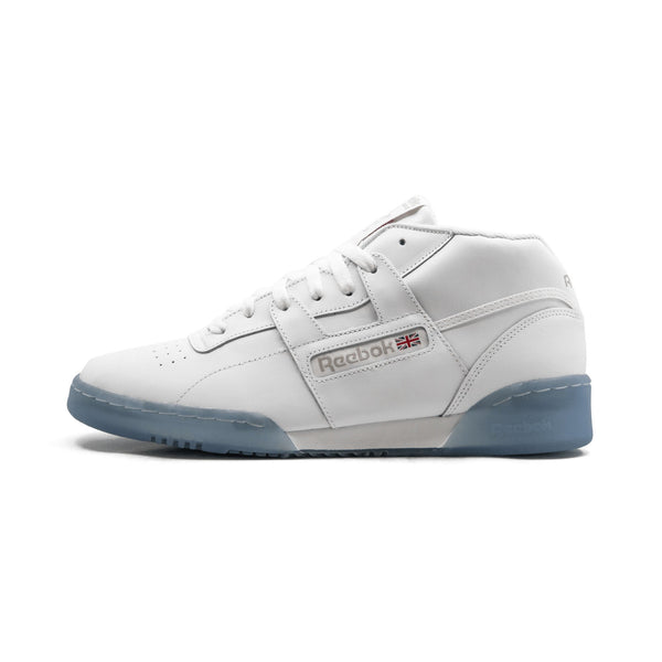 [BS7445] Mens Reebok Workout Mid Clean