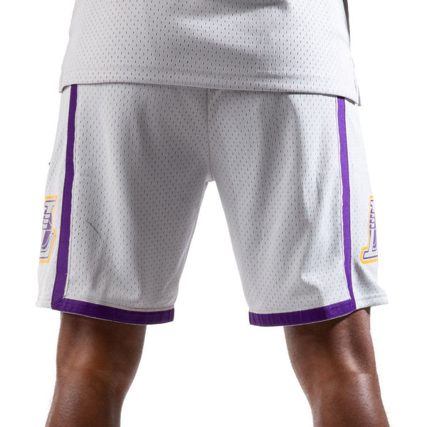 Mens Mitchell & Ness NBA RELOAD 2.0 SWINGMAN SHORTS - LA LAKERS 2009