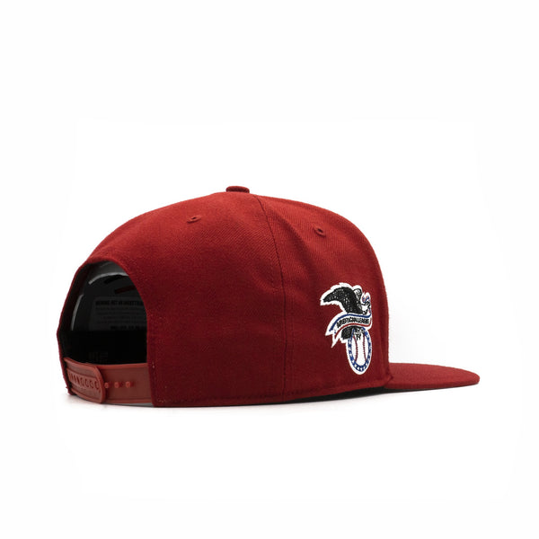 Mens 47 Brand LA Angels Captain Snapback - Red