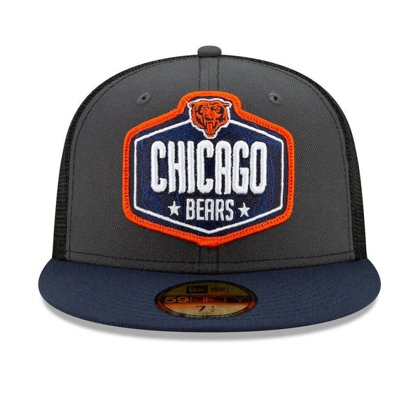 [60139103] Mens New Era NFL Authentic 2021 Draft 59Fifty Fitted - Chicago Bears