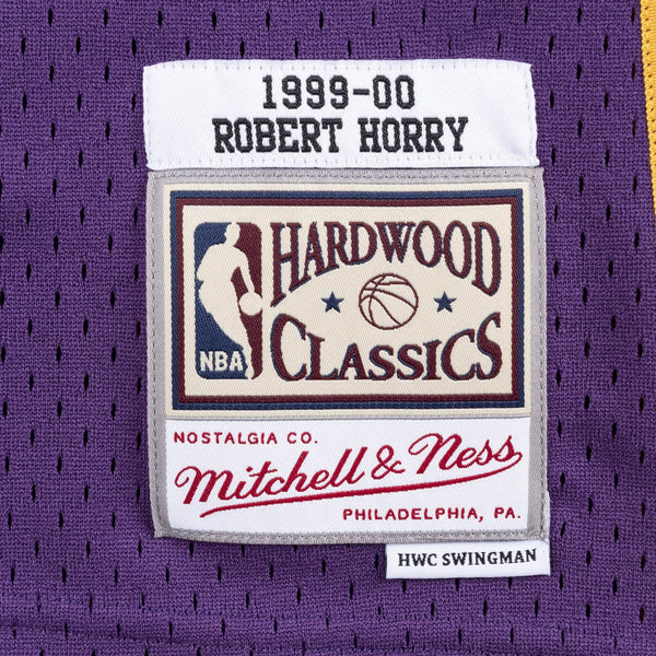 Mens Mitchell & Ness NBA Swingman Jersey Los Angeles Lakers 99-00 Robert Horry