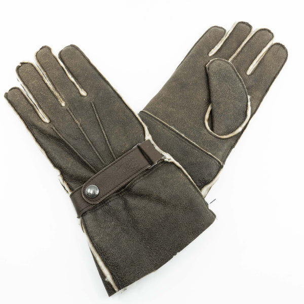 [PG0082-201] Mens Polo Ralph Lauren Utility Icons Shearling Gloves