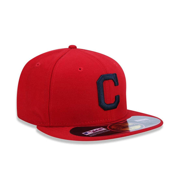 [70156169] Mens New Era MLB On-Field 59Fifty Fitted - Cleveland Indians