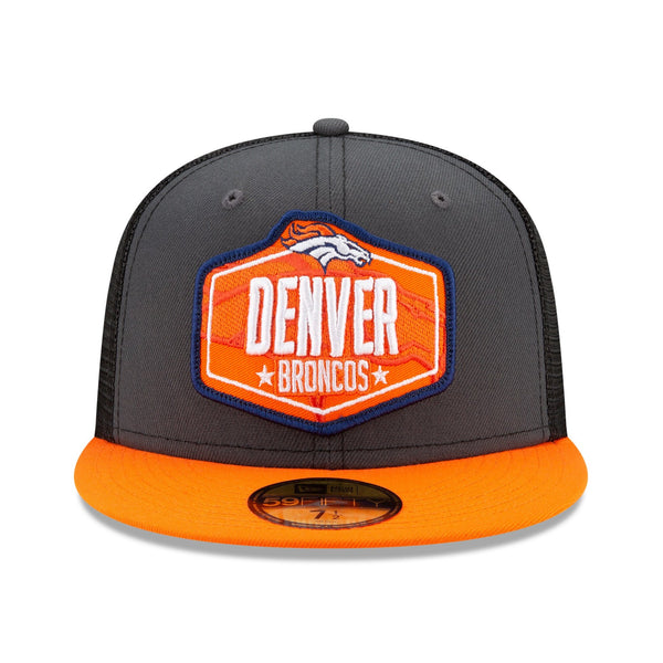 [60139117] Mens New Era NFL Authentic 2021 Draft 59Fifty Fitted - Denver Broncos