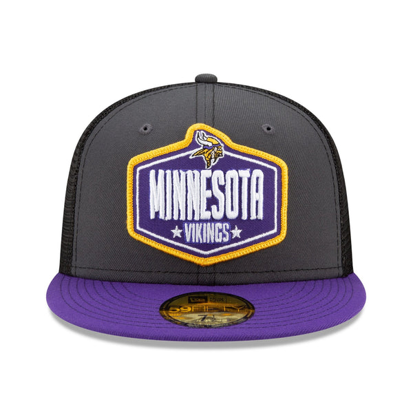 [60139128] Mens New Era NFL 2021 Draft 59Fifty Fitted - Minnesota Vikings