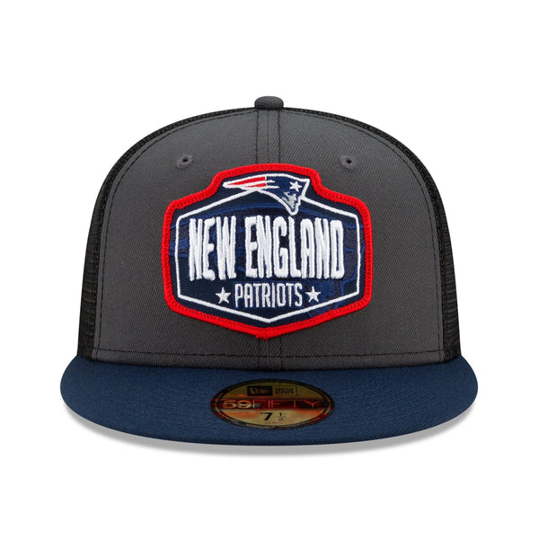 [60139129] Mens New Era NFL 2021 Draft 59Fifty Fitted - New England Patriots