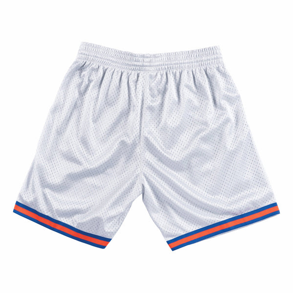 Mens Mitchell & Ness NBA Platinum Swingman Shorts 1991-92 New York Knicks