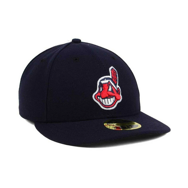 [70367451] Mens New Era MLB Low Profile Authentic 5950 - 2017 Cleveland Indians