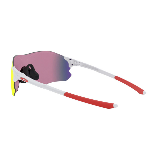[OO9313-04] Mens Oakley EVZero Path (A) Sunglasses - Polished White/Prizm Road