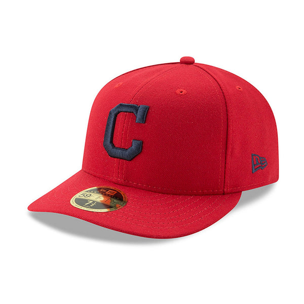 [70367453] Mens New Era MLB Low Profile Authentic 5950 - Cleveland Indians