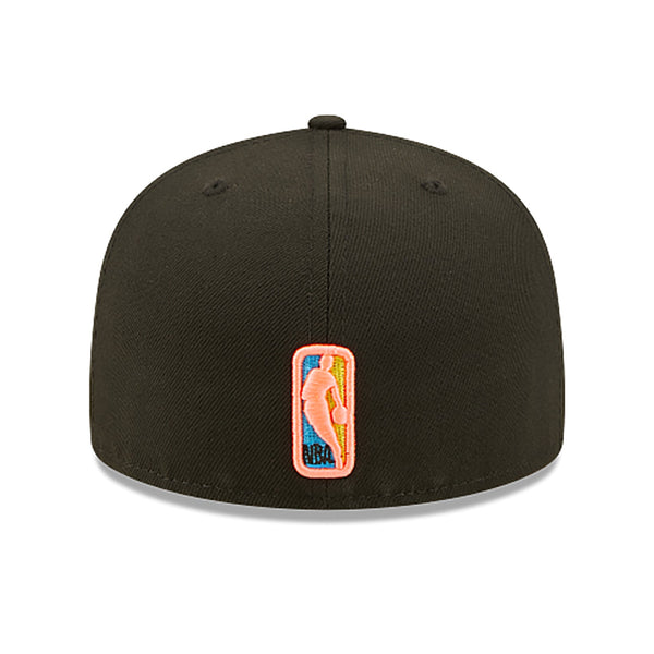 [70643201] Mens New Era NBA 5950 PINK GLOW FITTED - NY KNICKS