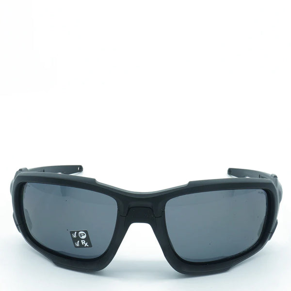 [OO9329-09] Mens Oakley Shocktube Polarized Sunglasses - Matte Black/Grey