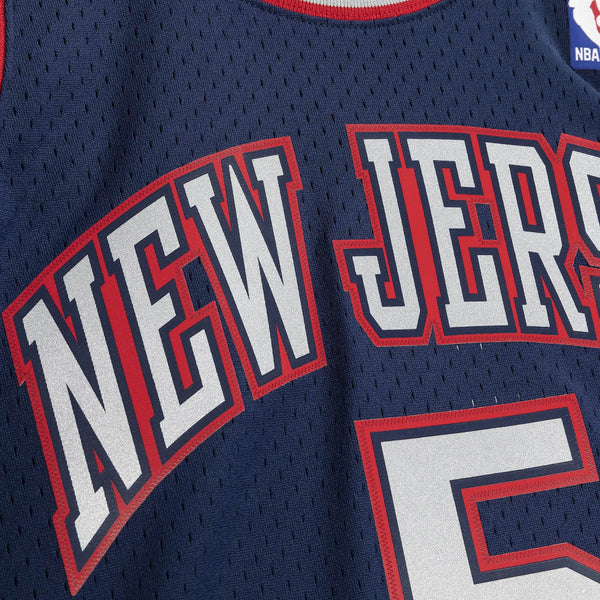 Mens Mitchell & Ness NBA Swingman Jersey NJ Nets 06 Jason Kidd