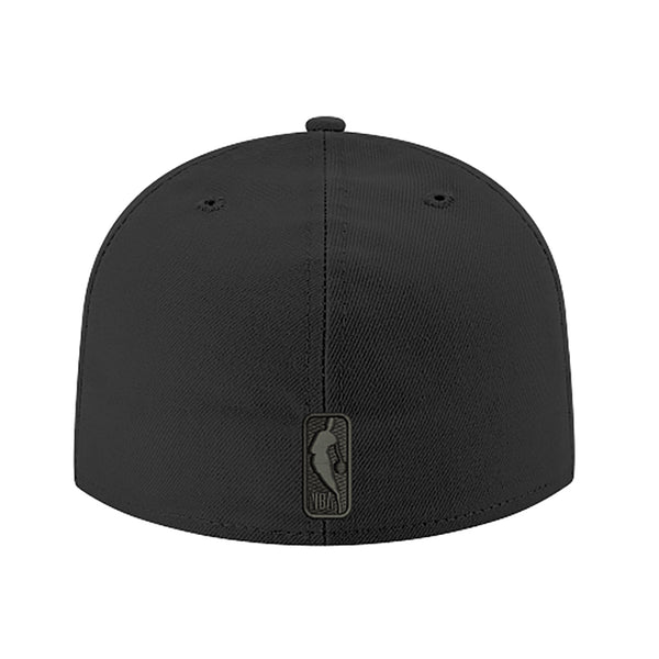 [70632960] Mens New Era NBA 5950 BLACK ON BLACK FITTED - MILWAUKEE BUCKS