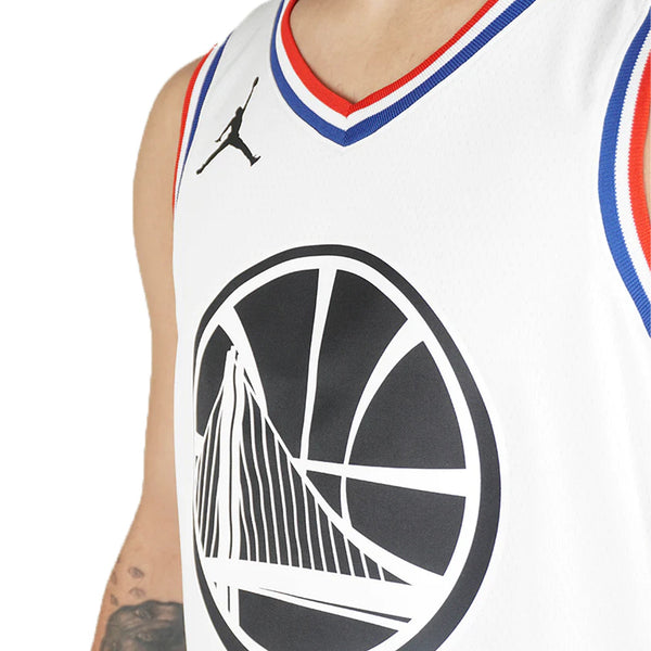 [BV3574-101] Mens Air Jordan NBA GSW Curry All-Star Edition Swingman Jersey