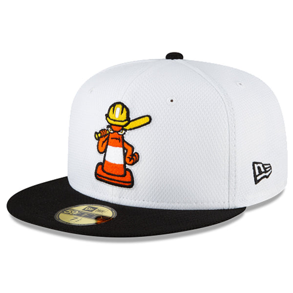 [60071481] Mens New Era MILB Theme 59Fifty - Charlotte Knights Traffic Cones'