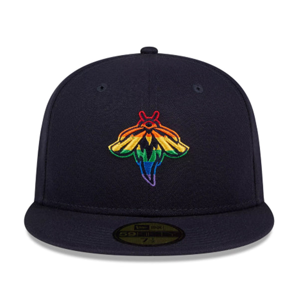 [60071483] Mens New Era MILB Theme Night 59Fifty - Columbia Fireflies 'Pride'