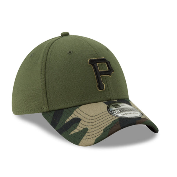[11576729] Mens New Era MLB 39Thirty Flex Fit Cap - Pittsburgh Pirates