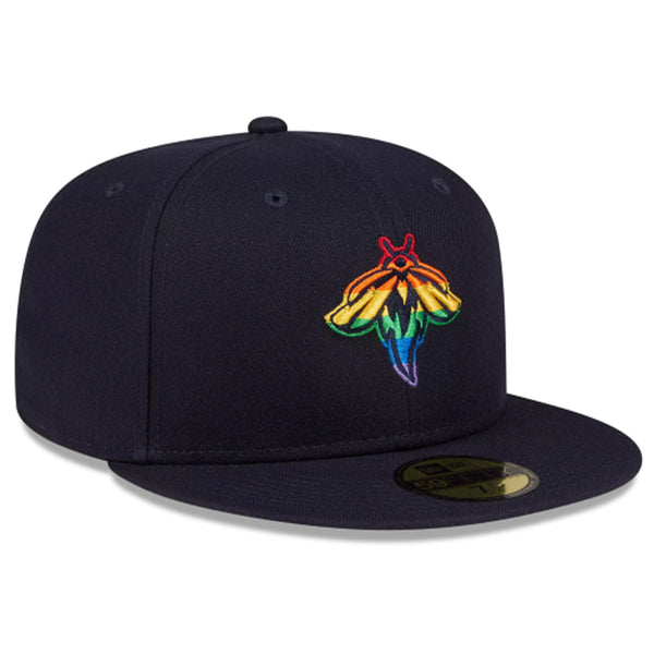 [60071483] Mens New Era MILB Theme Night 59Fifty - Columbia Fireflies 'Pride'