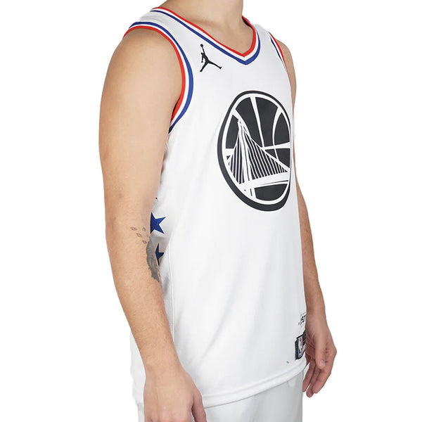 [BV3574-101] Mens Air Jordan NBA GSW Curry All-Star Edition Swingman Jersey